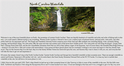 Desktop Screenshot of ncwaterfalls.com